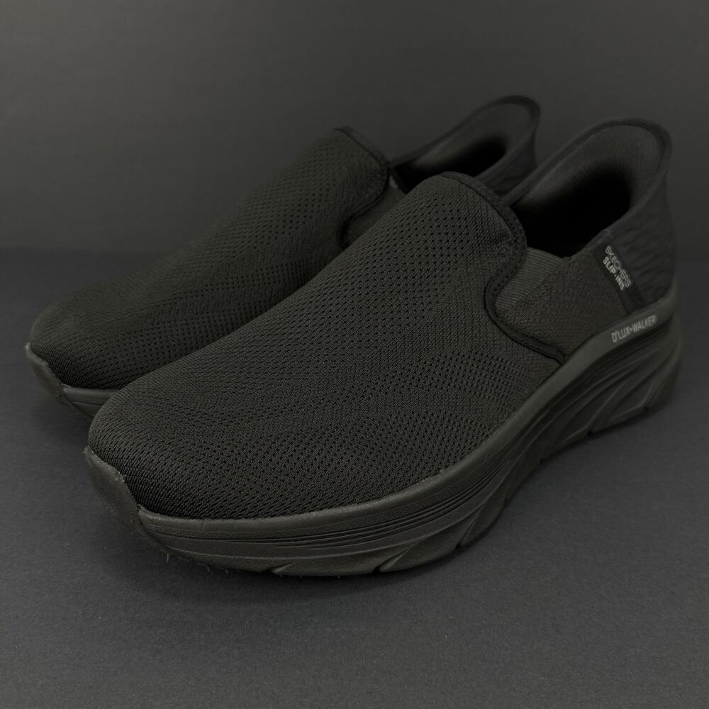 Skechers Slip-Ins D’Lux Walker Men’s Size 11.5 Hands Free Comfort Shoes NEW